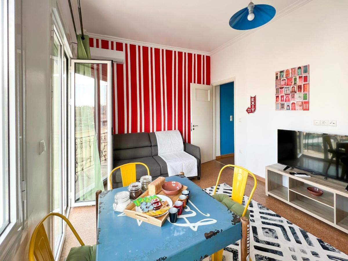 Soho Artsy 55Sqm Apt With Acropolis View Apartment Athens Ngoại thất bức ảnh